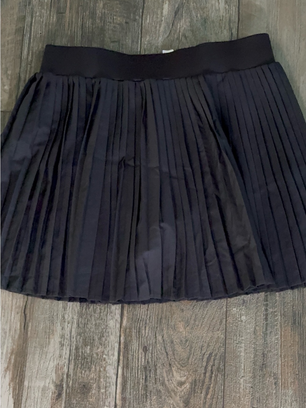Pleated Black Mini Skirt - Classic Women's Skirt